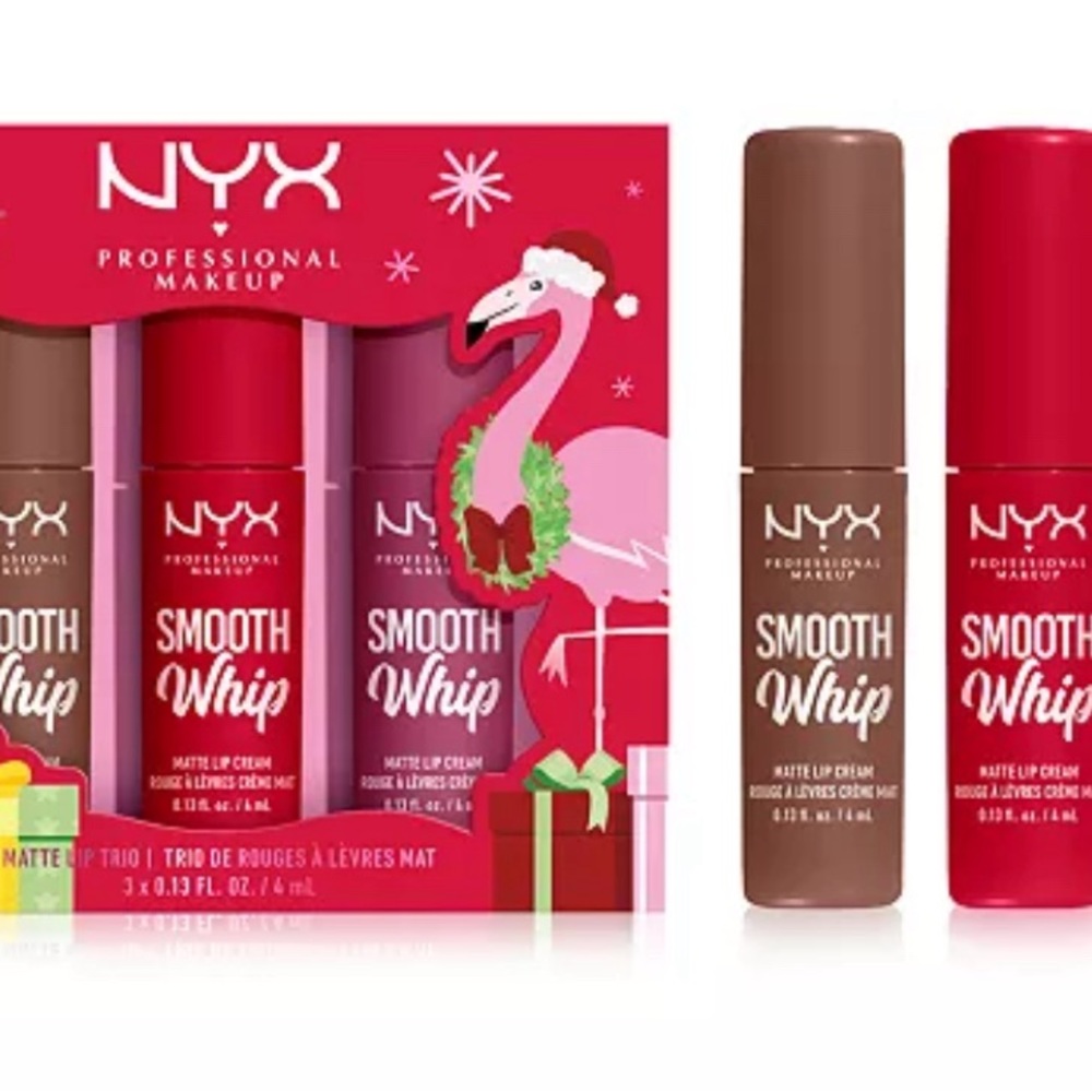 NYX  Set of 3 Smooth Matte Lipsticks NWT